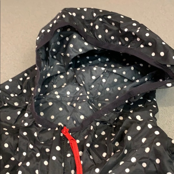 Uniqlo polka dot Parka black and white size L - Picture 2 of 4